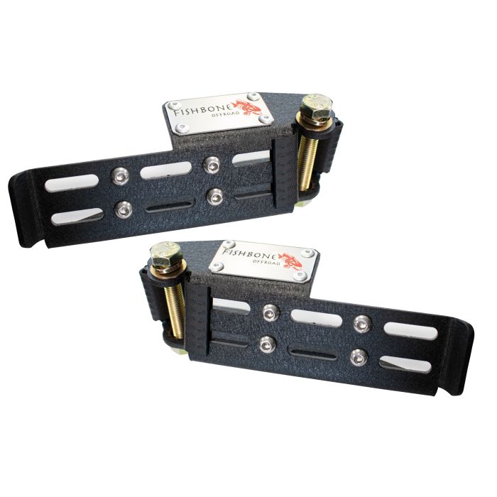 Fishbone Offroad FB21268 Foot Rest Pair  for 07-21 Jeep Wrangler JK & JL and Gladiator JT