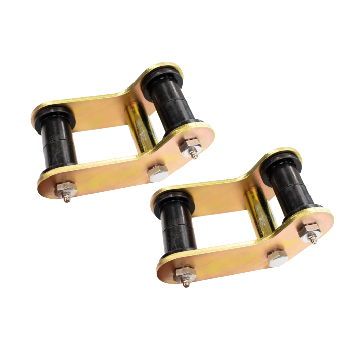 Fishbone Offroad FB27251 Greaseable Rear Boomerang Shackles for 87-95 Jeep Wrangler YJ