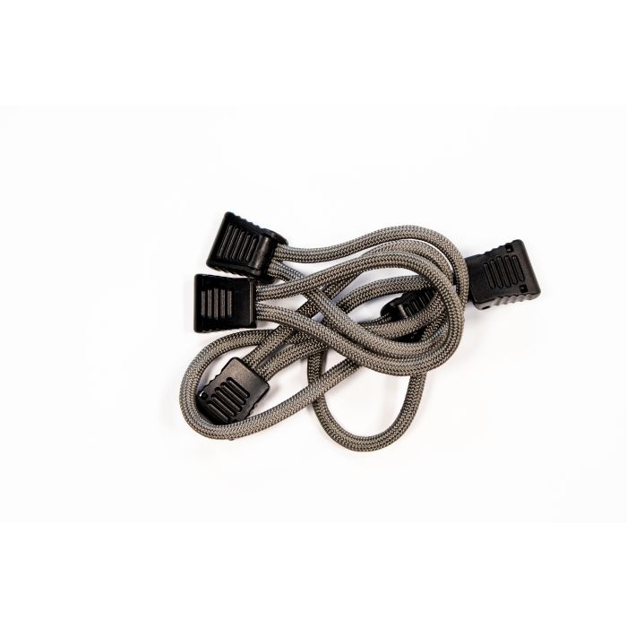 FISHBONE ZIPPER PULL SET GRAPHITE