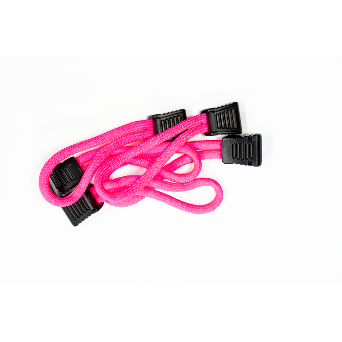 FISHBONE ZIPPER PULL SET HOT PINK