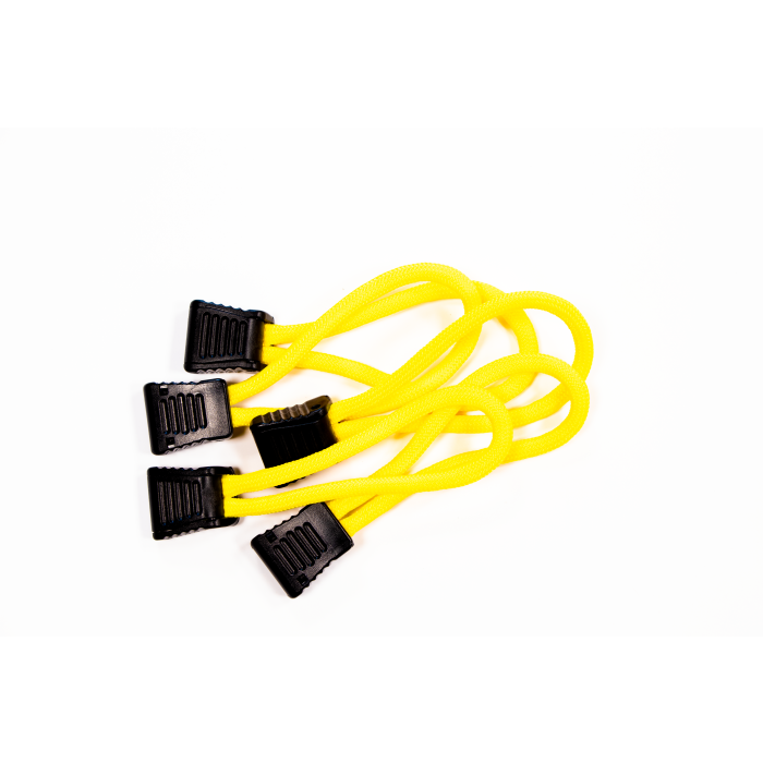 FISHBONE ZIPPER PULL SET YELLOW