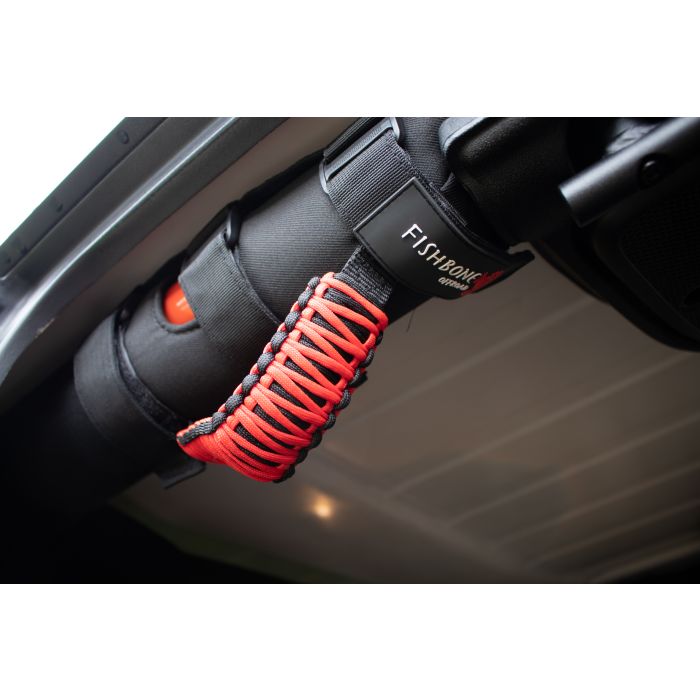 Fishbone Offroad  Paracord Grab Handle Set for 87-18 Jeep Wrangler YJ, TJ and JK