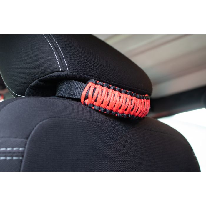Fishbone Offroad  Paracord Headrest Grab Handle Pair for Jeep Vehicles