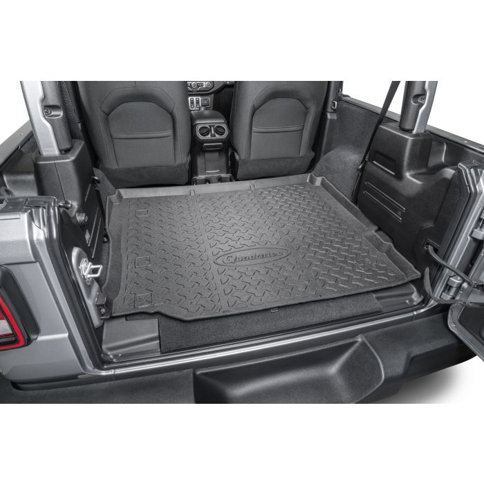Quadratec  Ultimate All Weather Rear Cargo Liner for 18-19 Jeep Wrangler JL 2-Door