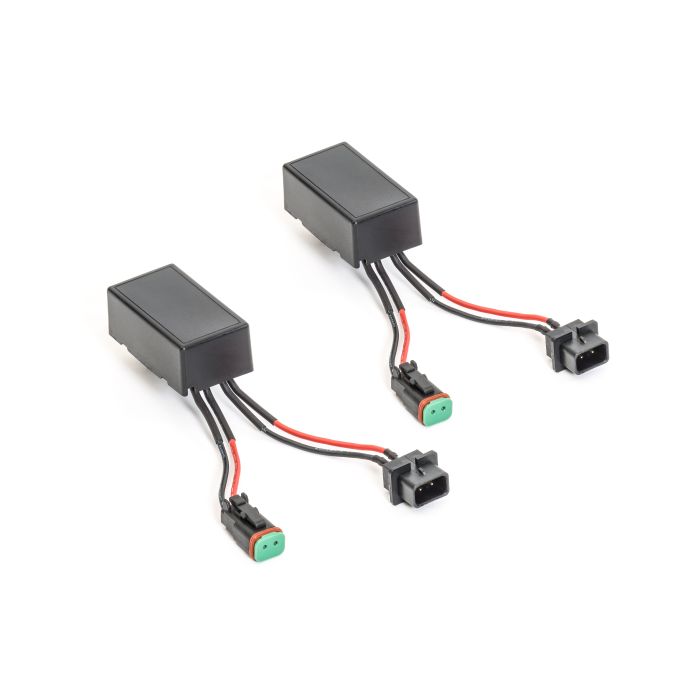 Quadratec  Fog Lamp Anti Flicker Pulse Width Modulator for 10-19 Jeep Wrangler JK & JL
