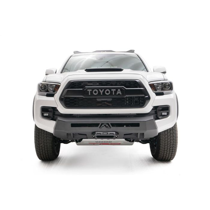 Fab Fours  Premium Stubby Front Winch Mount Bumper for 16-23 Toyota Tacoma