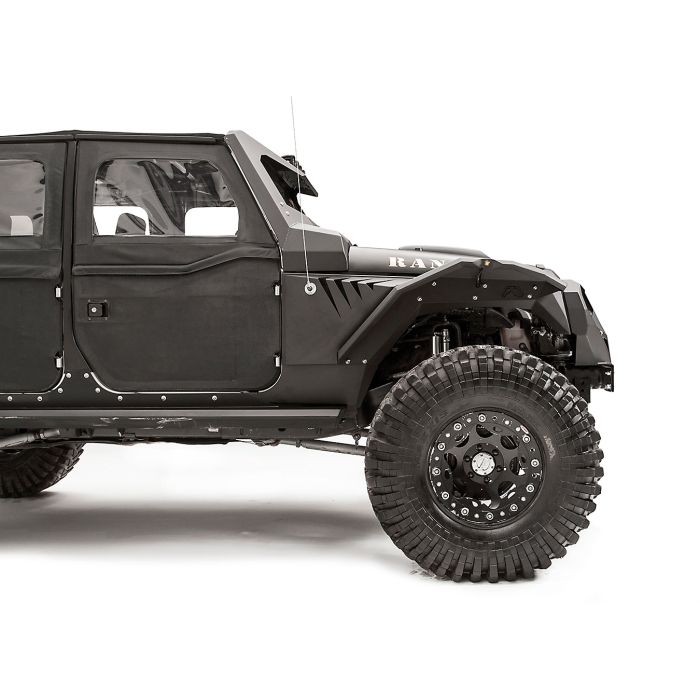 Fab Fours  Front Fender Gill Box  for 07-19 Jeep Wrangler JK & JL