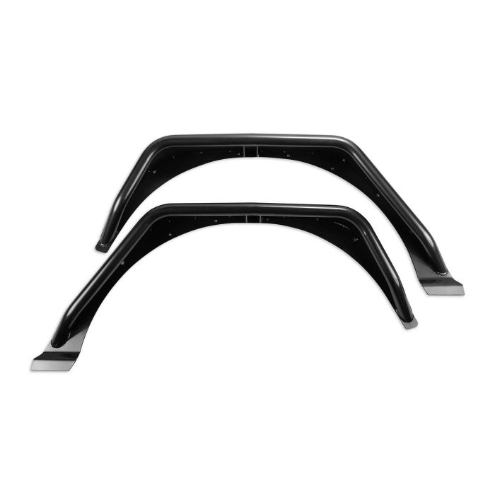 Fabtech FTS24213 Rear Steel Tube Fender Flares for 18-19 Jeep Wrangler JL