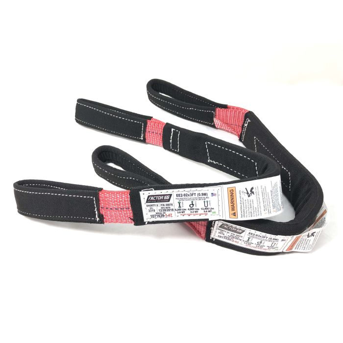 Factor 55 00078 Shorty Strap II 3' x 2" 