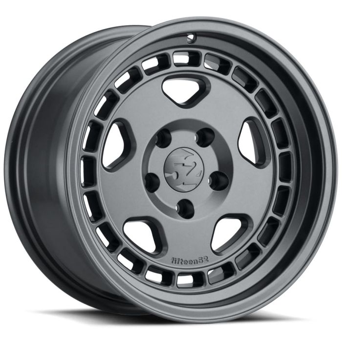 Fifteen52 THCCG-78557-00 Turbomac HD Classic Wheel in Carbon Grey for 07-19 Jeep Wrangler JK, JL and 99-19 Grand Cherokee WJ, WK, & WK2
