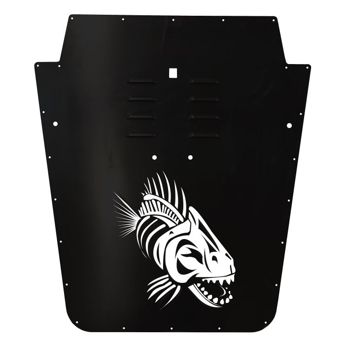 FISHBONE BLACK HOOD LOUVER 07-12 JK