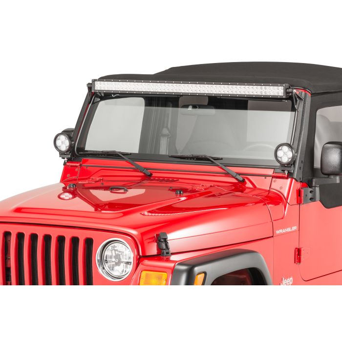Fishbone Offroad FB21057 52" Light Bar Bracket for 97-06 Jeep Wrangler TJ