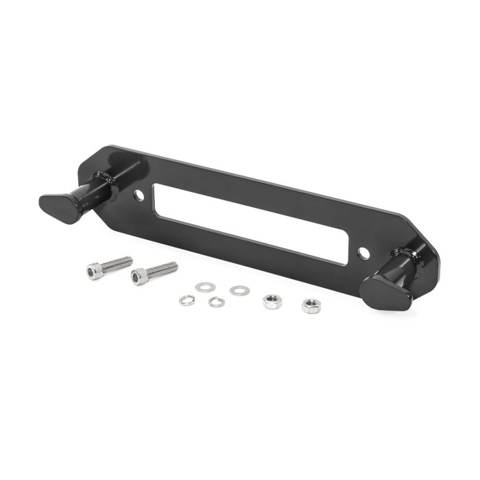 FISHBONE FISHHOOK FAIRLEAD MOUNT BLACK