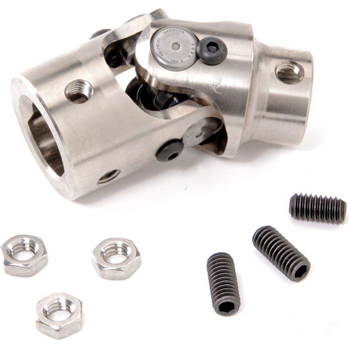 Flaming River Industries FR1714DD Steering Shaft U-Joint 1" by 3/4"-36 Spline 
