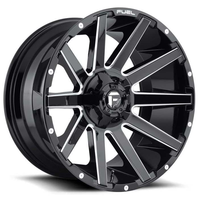 FUEL CONTRA GLOSS BLACK 20X9 5X5 5BS
