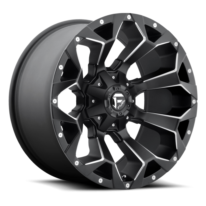 FUEL ASSAULT BLACK 20X10 5X4.5/5 4.75BS