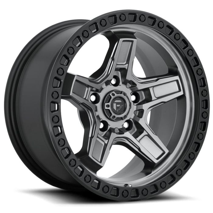 FUEL KICKER 17X9 MT GUN/BLK 5X5 4.5BS