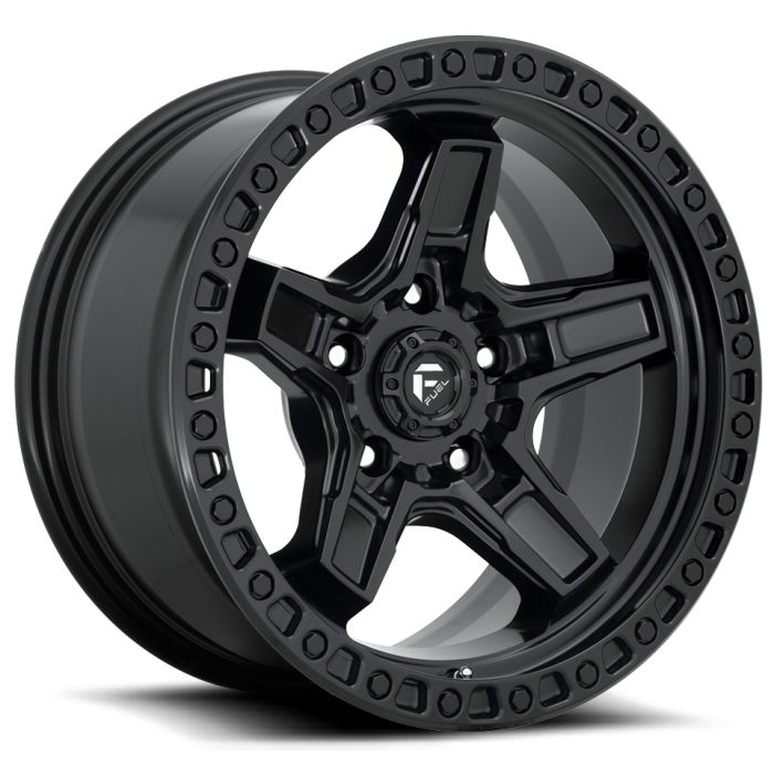 FUEL KICKER 17X9 MATTE BLACK 5X5 5.0BS