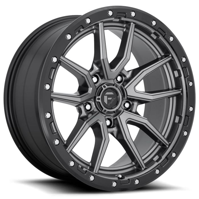 FUEL REBEL ANTH/BLK RING 17X9 5X5 4.5BS