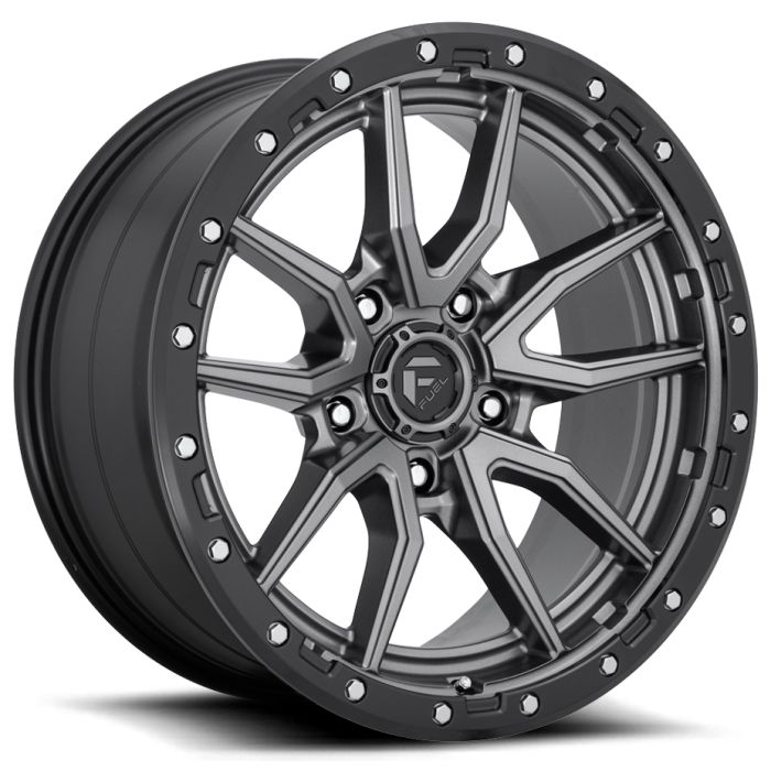 FUEL REBEL ANTH/BLK RING 17X9 5X5 5BS