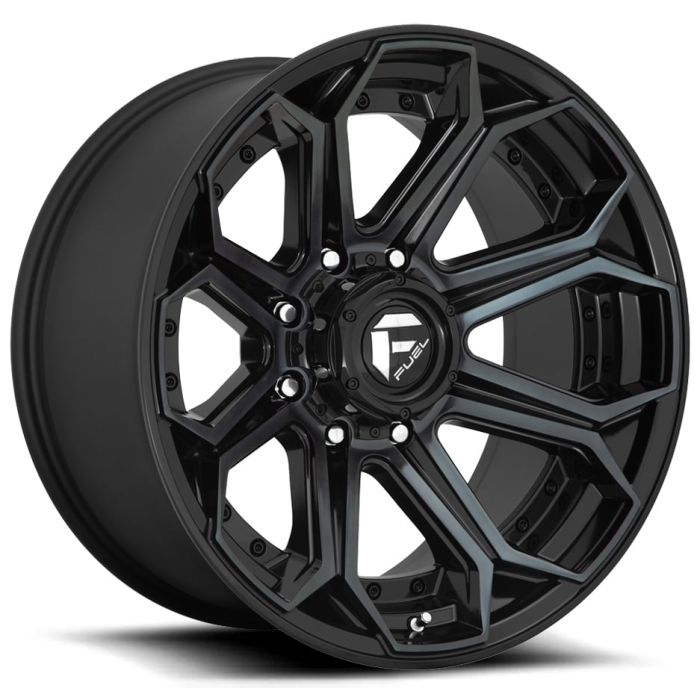 FUEL SIEGE 20X9 5X5 GLOSS BLK ET1