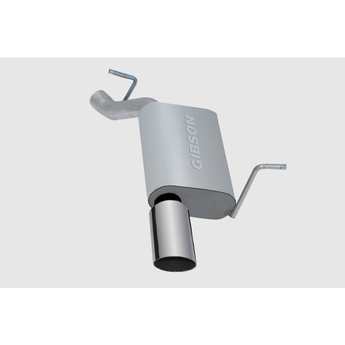 Gibson 17408 4" Single Rear Aluminized Exhaust System for 11-13 Jeep Grand Cherokee WK2 with 3.6L