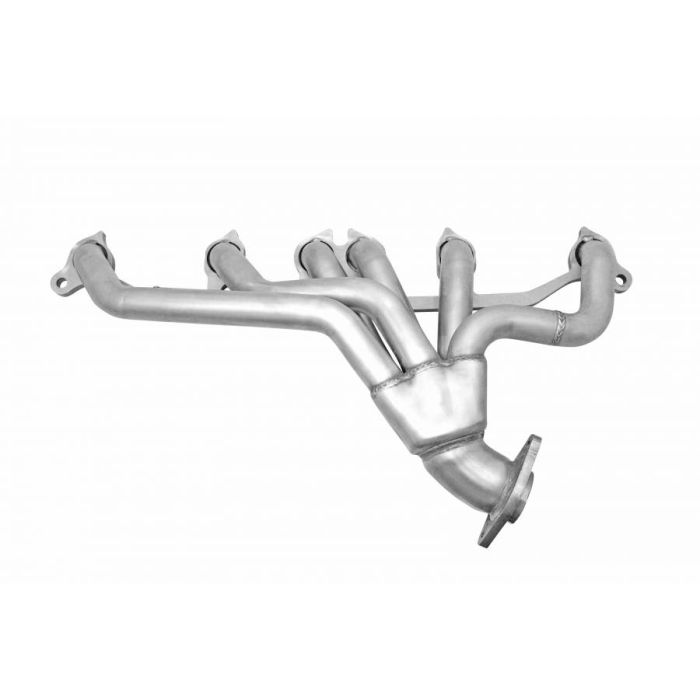 Gibson GP400S Stainless Steel Header for 91-99 Jeep Wrangler YJ, TJ & (Grand) Cherokee XJ, ZJ, WJ with 4.0L I-6 Gasoline Engine