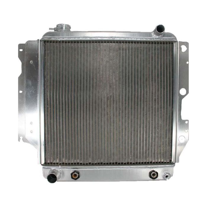 Griffin Radiator & Thermal Products 5-00151 ExactFit Series Tall Aluminum Radiator with Offset Filler & Manual Transmission for 73-86 Jeep  CJ5, CJ7 and CJ8