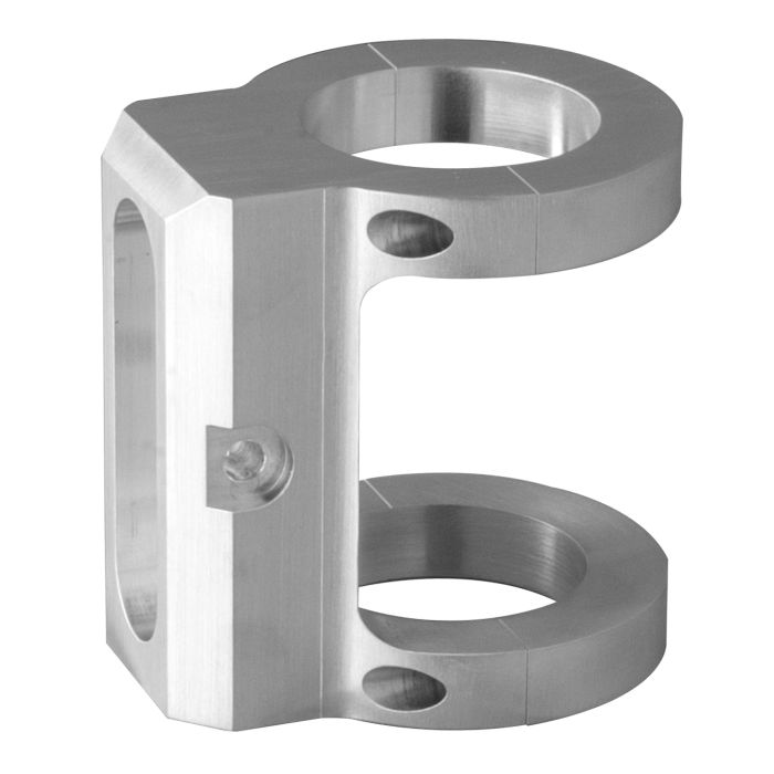 H3R 1-1/2 DUAL ROLL BAR MOUNT BRUSHED