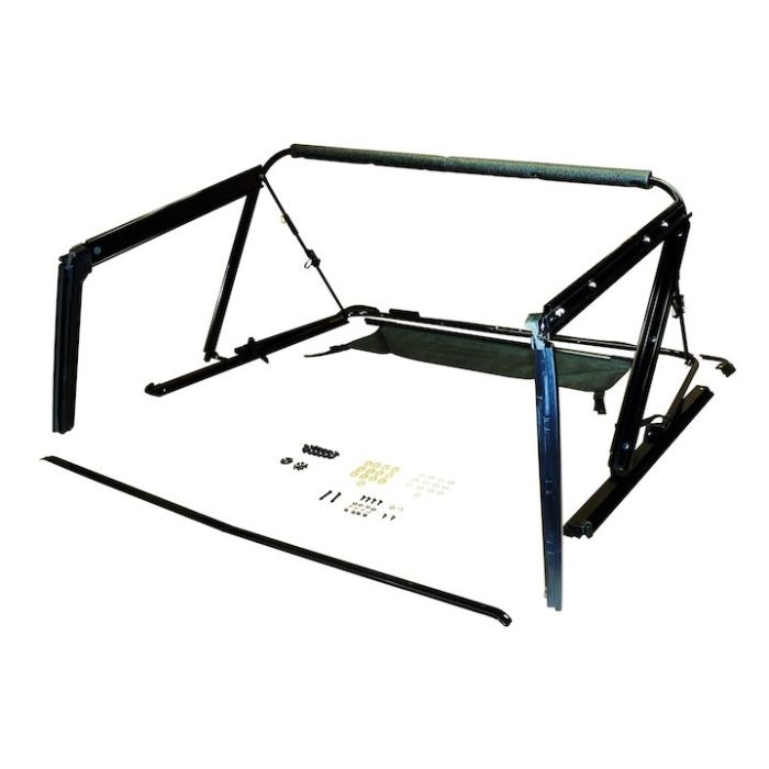 Crown Automotive HK8795YJ Soft Top Replacement Hardware  for 87-95 Jeep Wrangler YJ with Half Doors