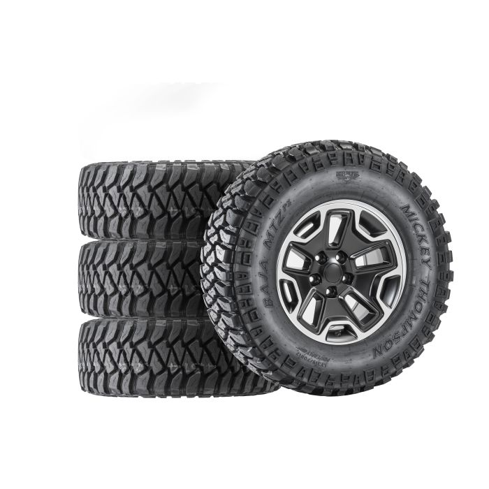 HRDRCK BLK 17X8.5 MTZP3 315/70R17 13-18 KIT OF 4