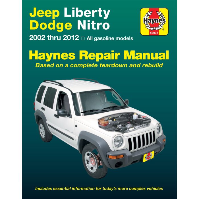 Haynes Manuals 50035  for 02-12 Jeep Liberty KJ