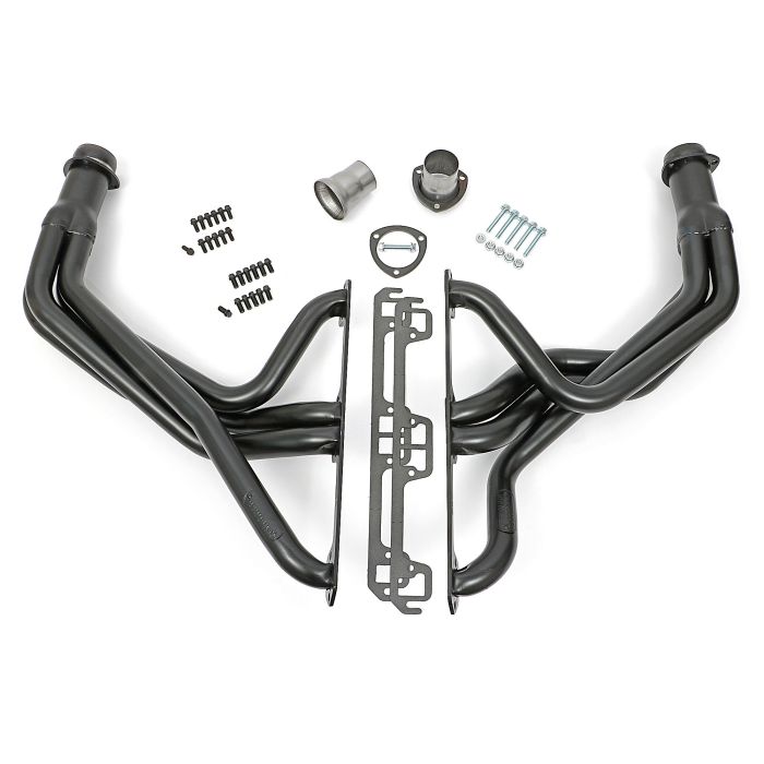 Hedman Hedders 99190 Standard-Duty Uncoated Headers for 72-86 Jeep CJ-5, CJ-7 & CJ-8 with AMC V-8 Engine (Fenderwell Exit)