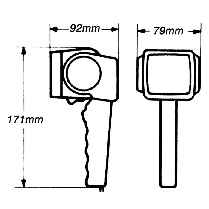 HELLA COCKPIT HAND HELD LAMP