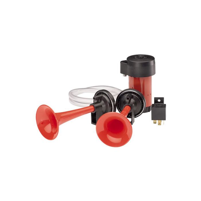 Hella 003001651 Dual Tone Air Horn Kit 