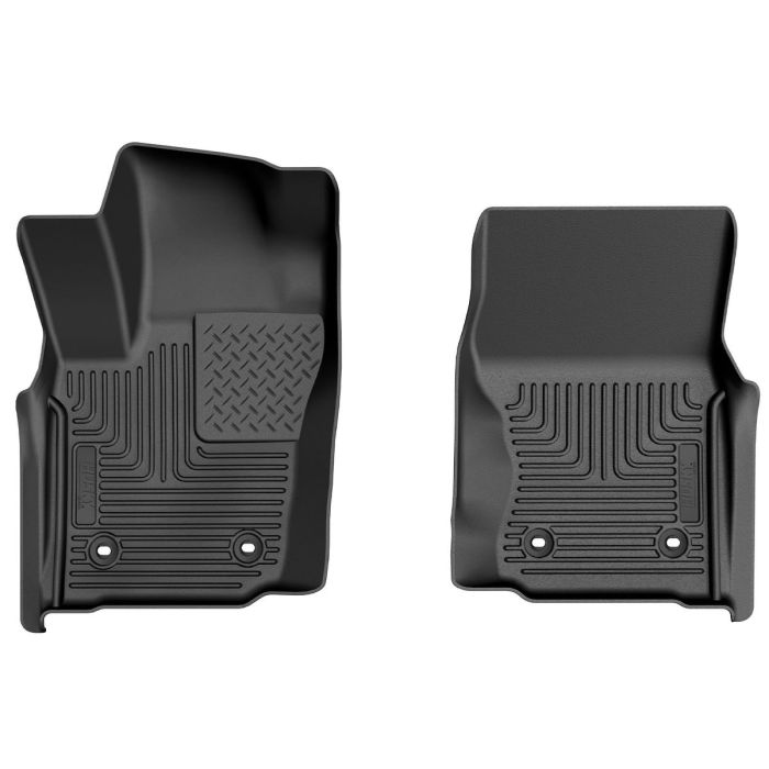 Husky X-ACT CONTOUR FLOOR LINERS 2024-2025 Toyota Tacoma; Extended Cab, Access Cab, Automatic Trans