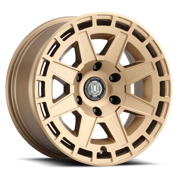 ICON COMPASS BLACK 17X8.5 5X5 4.5IN BS