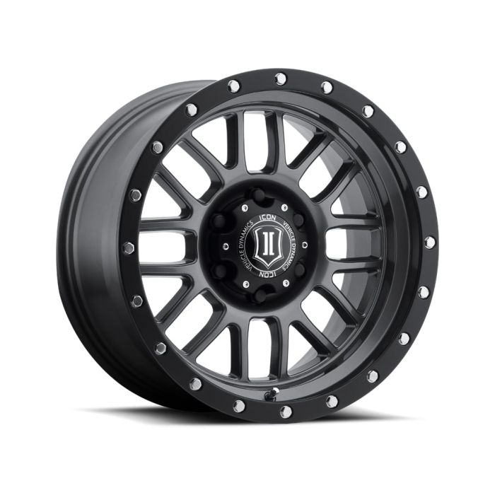ICON ALPHA GUN METAL 17X8.5 5X5 4.75BS