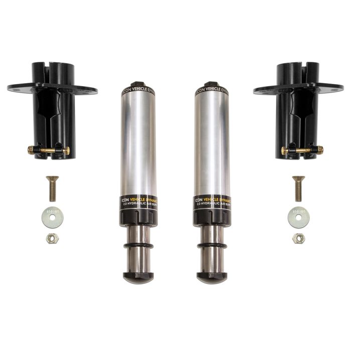 ICON Vehicle Dynamics 22042 Front Hydro Bump Stop Kit for 07-20 Jeep Wrangler JK, JL, & Gladiator JT