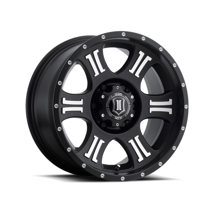 ICON Alloys  Shield Wheel for 07-20 Jeep Wrangler JL, JK & Gladiator JT