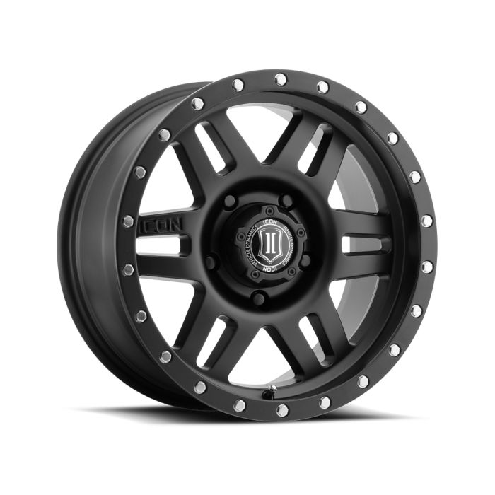 ICON Alloys  Six Speed Wheel for 07-20 Jeep Wrangler JL, JK & Gladiator JT