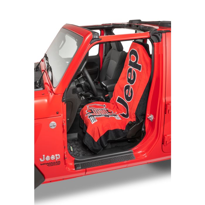 JEEP TOWEL 2 GO RED