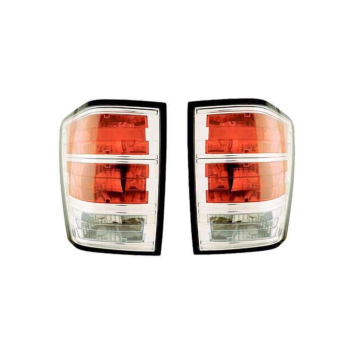 In-Pro Car Wear CWT-CE5005C IPCW Crystal Clear Tail Light Kit for 05-06 Jeep Grand Cherokee WK