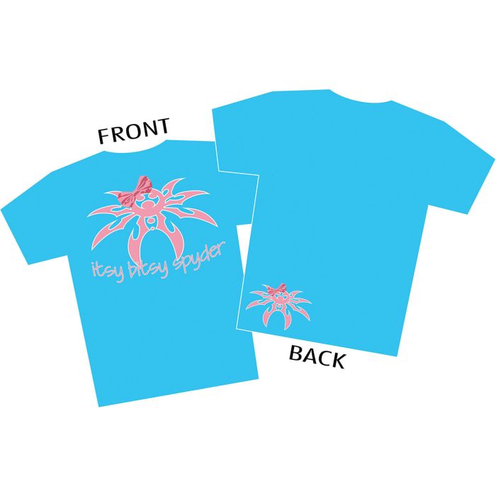 POISON SPYDER BLUE SPYDER T YOUTH SMALL