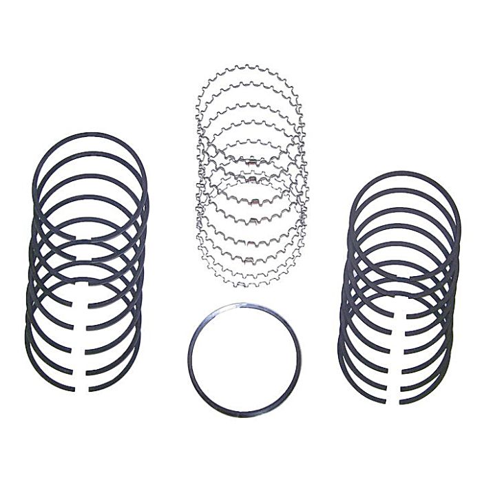 Crown Automotive J3208067 Piston Ring Set .010" Over for 70-91 Jeep SJ and J-Series with 5.9L V8-Engine