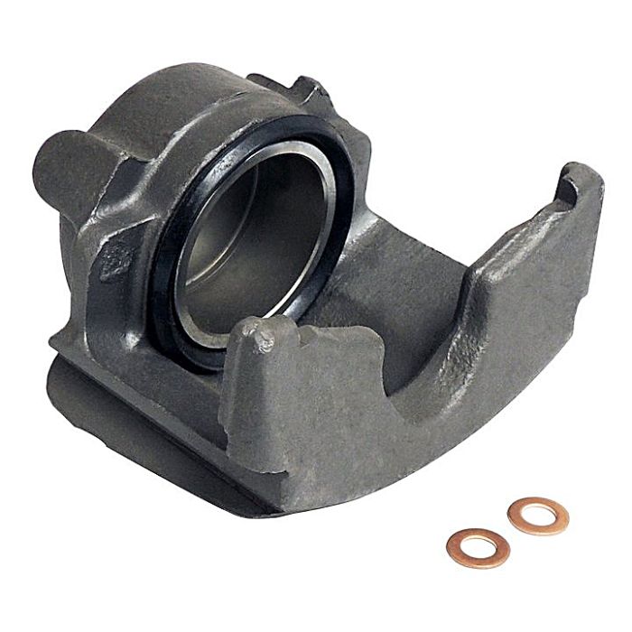 Crown Automotive J3229982 Front Brake Caliper  for 76-78 Jeep CJ-5 and CJ-7 with 6 Bolt Mounting Bracket