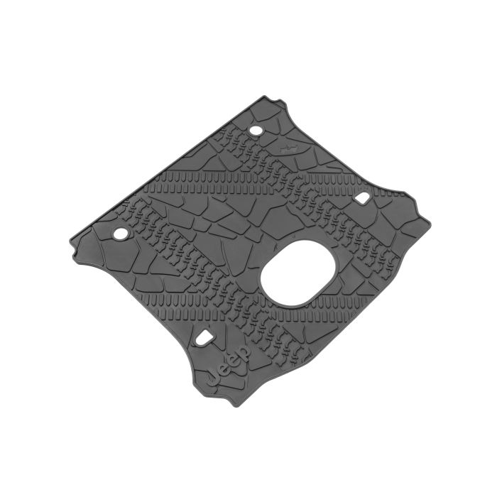 Mopar  Cargo Liner Slush Mat with Tire Tread Pattern for 11-18 Jeep Wrangler Unlimited JK 4 Door