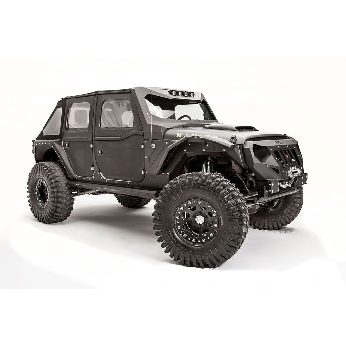 Fab Fours  Front Fender Flares  for 07-22 Jeep Wrangler JL & JK