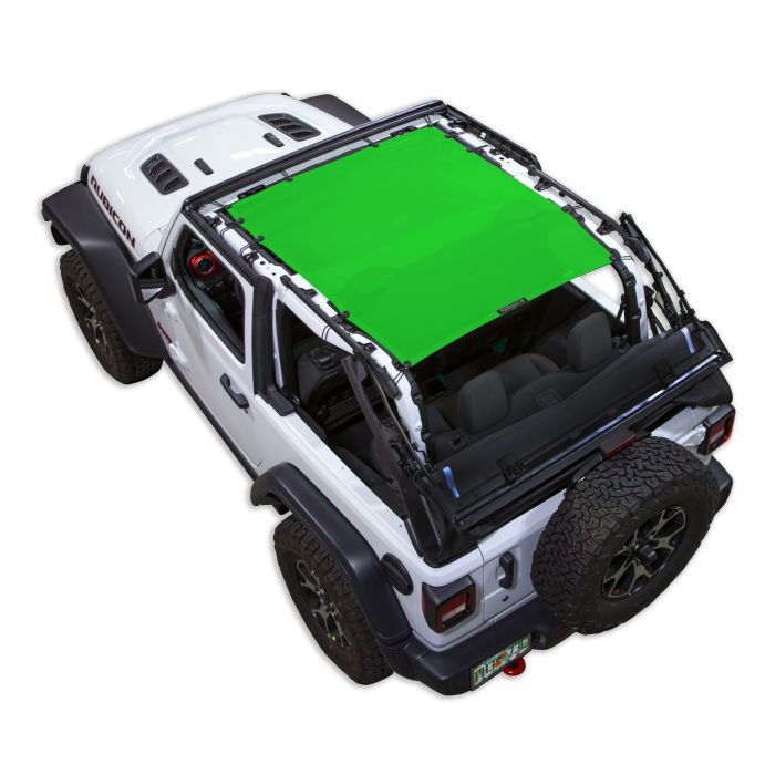 SPIDERWEBSHADE SHADETOP JL 2DR GRN