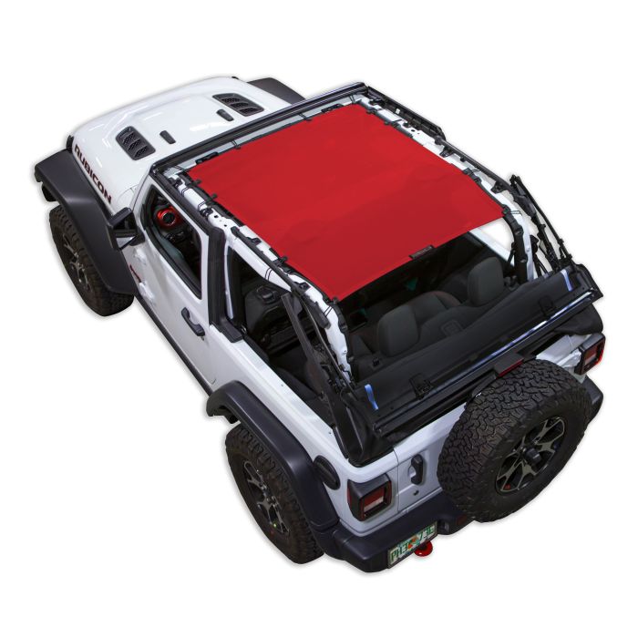 SPIDERWEBSHADE SHADETOP JL 2DR RED